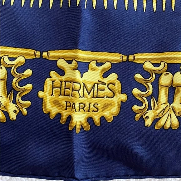 Hermes 34” silk square scarf. NWOT
Les Cavaliers D’ Or - Picture 2 of 6